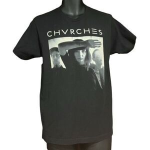 Churches Chvrches Black & White T-Shirt Men’s Small Medium